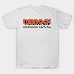 Lubbock - Totally Very Sucks T-Shirt